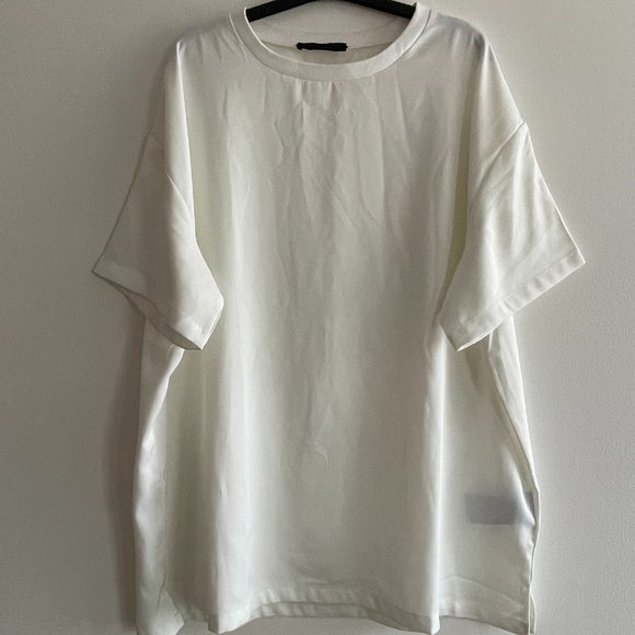 Fear of God Other - Fear of God Satin White Oversize Tee Large